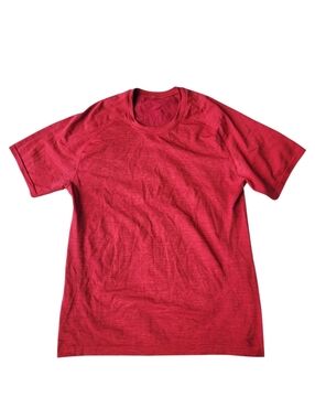Lululemon Mens Swiftly Tech Red Short Sleeve Tee Large